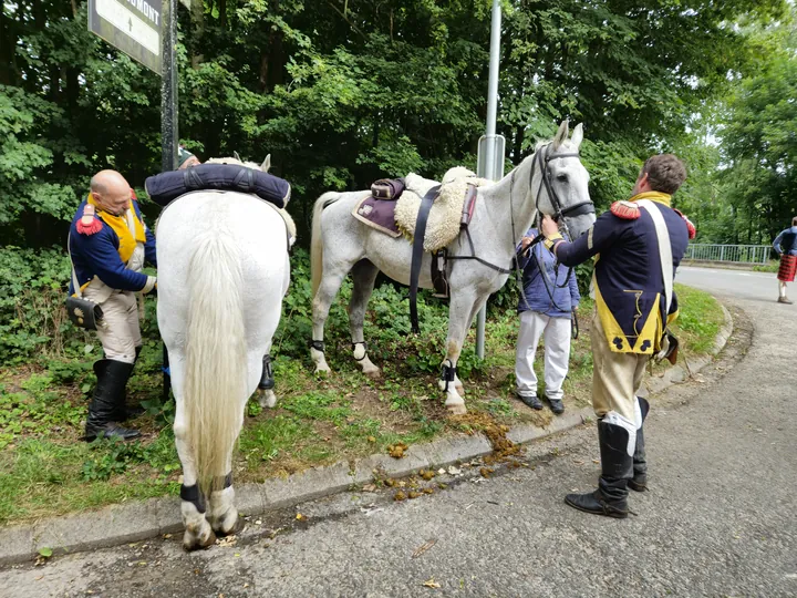 Slag van Waterloo Reinacting (België)